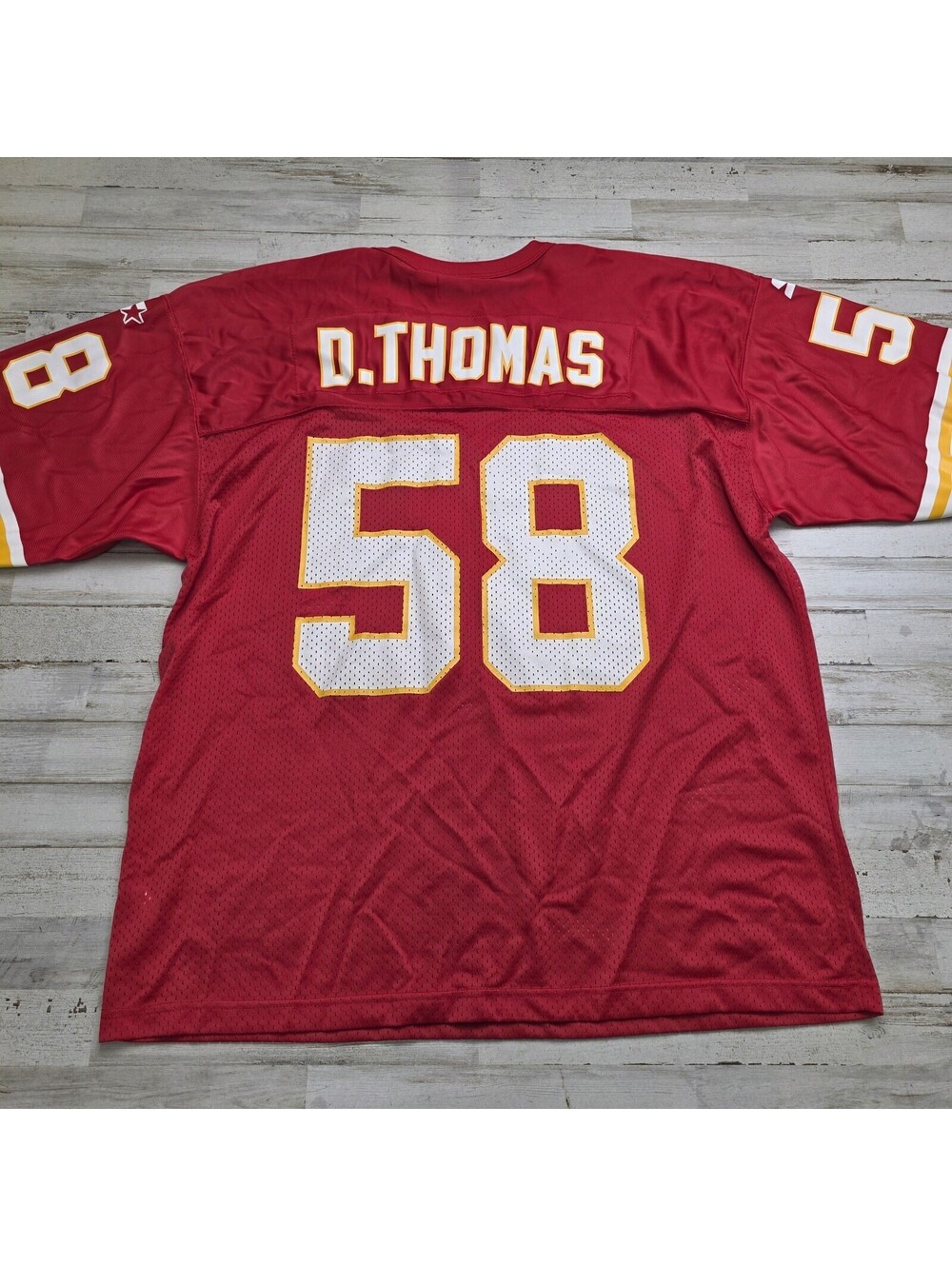 VTG Starter Derrick Thomas XL/52 Kansas City Chiefs #58 NFL Jersey